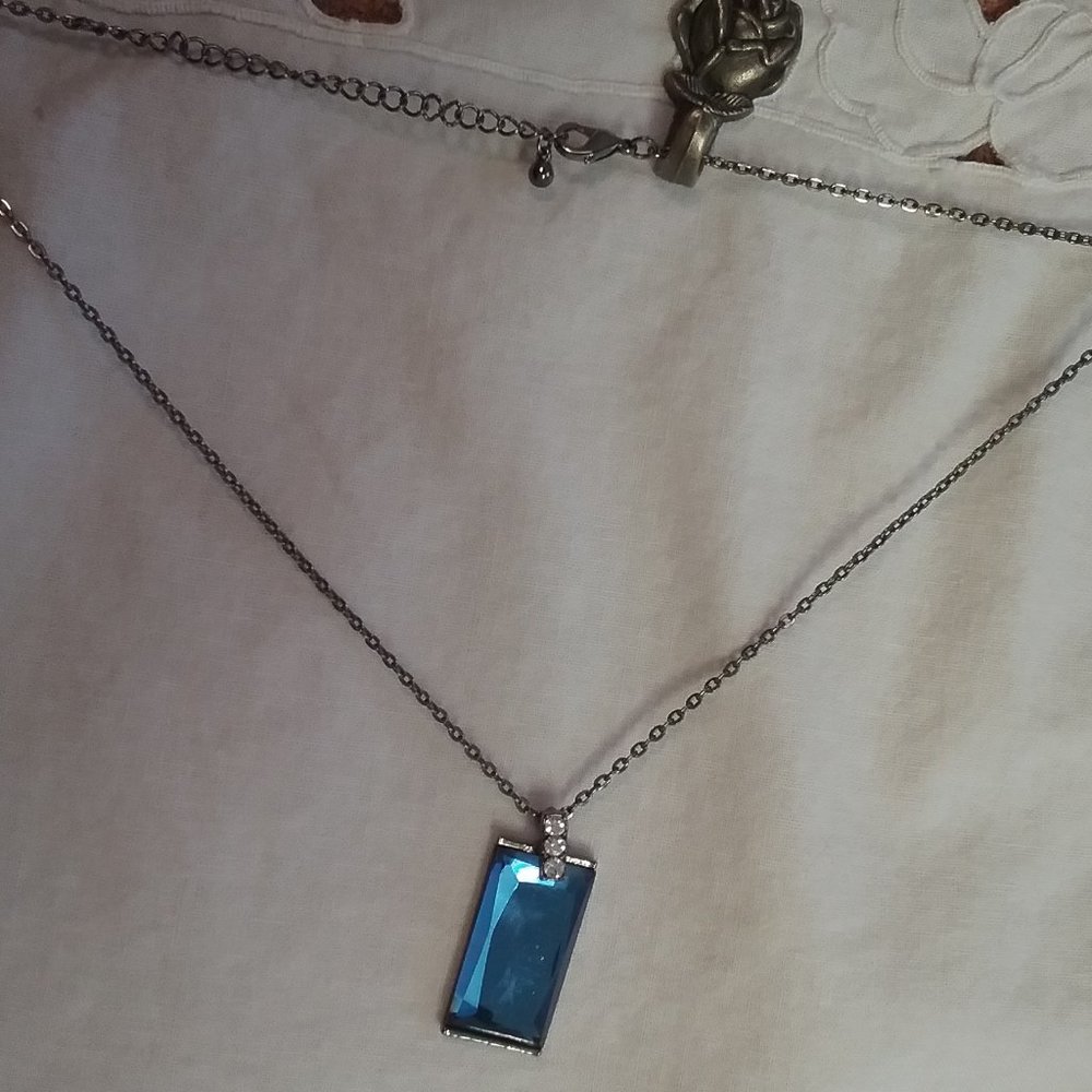 Blue Necklace $5 add on